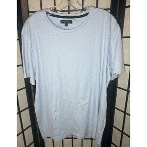 Banana Republic‎ Men’s Luxe Touch Performance Tee,Blue, Size XL